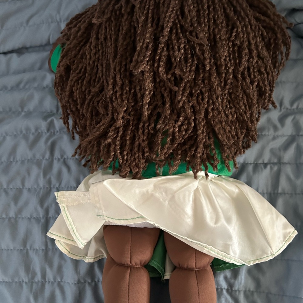 Cabbage Patch Kids Brown-Haired Doll Cheerleader outfit-1st edition Hasbro - Picture 2 of 9